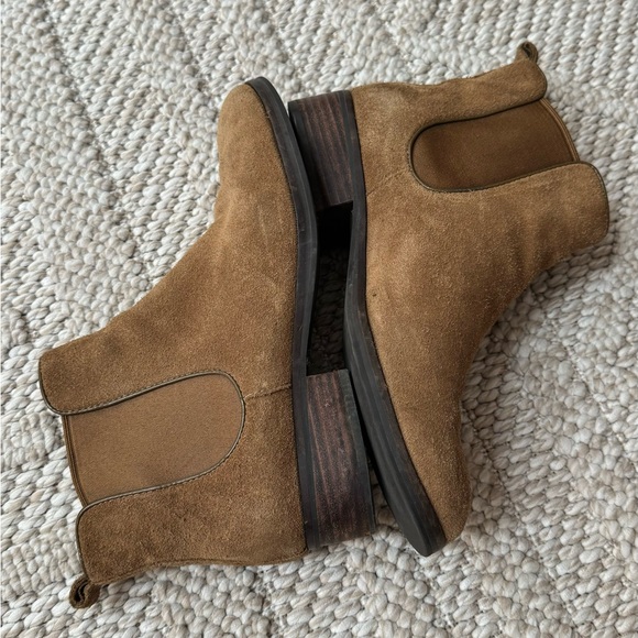 Cole Haan Women's Landsman Boot Chelsea Camel Tan Brown Suede women’s size 9 - Picture 4 of 7